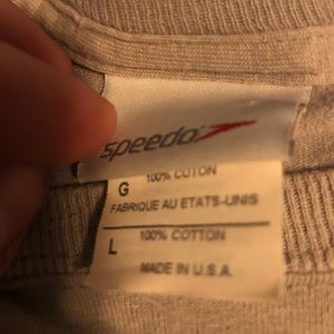 Speedo Shirts - Vintage Speedo T-shirt Speedo Shirts - Vintage Speedo T-shirt